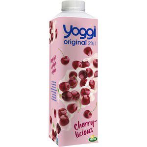 Yoghurt Original Körsbär 2% 1000g Yoggi® product image