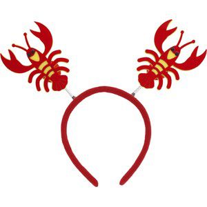 Diadem med orangea kräftor Festive product image