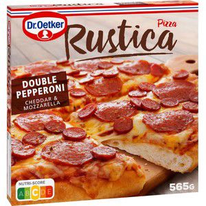 Pizza Rustica double pepperoni 565g Dr. Oetker product image