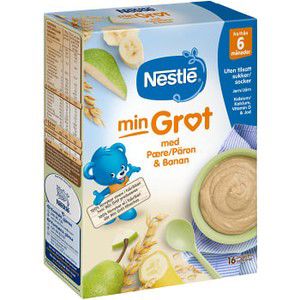 Min Gröt med Päron & Banan 6m 16p Nestle product image