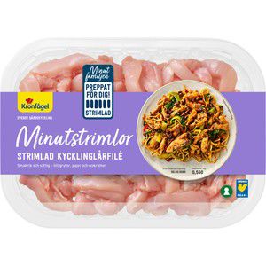 Kycklinglårfilé Färsk Minutstrimlor 550g Kronfågel product image