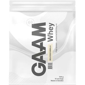 Whey 100%, Delicious vanilla 500gram GAAM product image