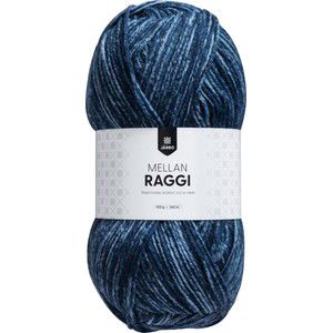 Garn Jeansblå Mellanraggi 100g Järbo product image
