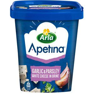 Vitost tärnad i lake vitlök persilja 410 g Apetina product image