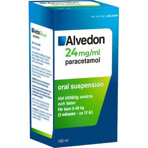 Värk och feber barn 100ml Alvedon product image