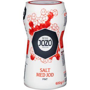 Fint salt med jod 600g Jozo product image