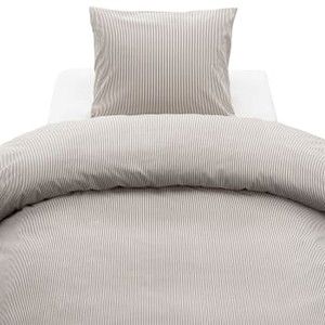 Bäddset Thelma Randig Brun Borganäs product image