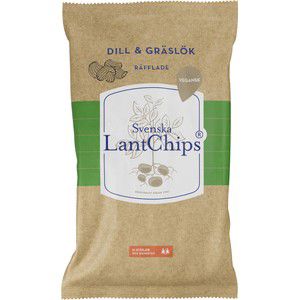 LantChips Dill & Gräslök Räfflade 200g LantChips product image