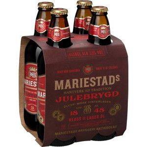 Öl Julebrygd 3,5% 50cl 4-p Mariestads product image