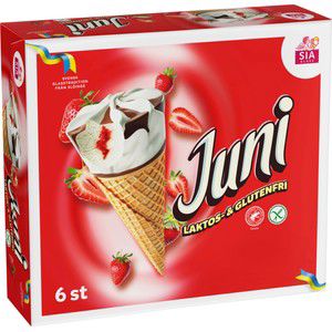 JUNI STRUTGLASS LAKTOSFRI/GLUTENFRI 6-PACK product image