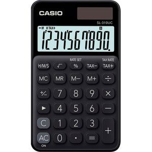 Miniräknare Casio SL-310UC svart CASIO product image