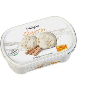 Gräddglass Churros 500ml Triumf Glass product image