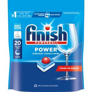 Power AIO Maskindisktabletter Finish product image