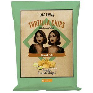 Tortilla Chips Lime Salt 120g LantChips product image