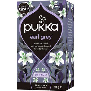 Te Svart Gorgeous earl grey Ekologisk 20-p 40g Pukka product image