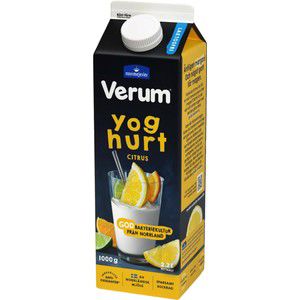 Yoghurt Citrus Laktosfri 2,2% 1000g Verum product image