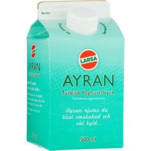 Yoghurtdryck Ayran Turkisk 500ml Larsa Foods product image