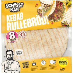 Kebabrullebröd mini 8-p 320g Schysst käk product image