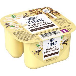Yoghurt Vanilj & Nötter 190g Tine product image