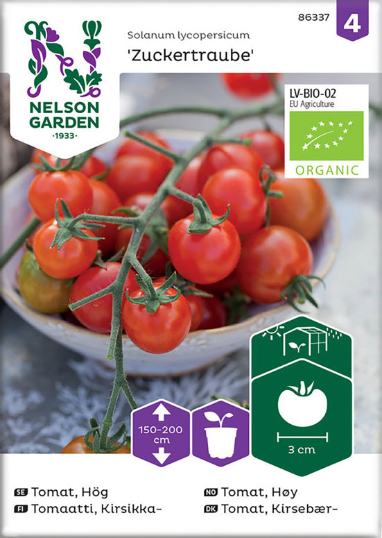 Tomat, Körsbär- Organic Nelson Garden product image