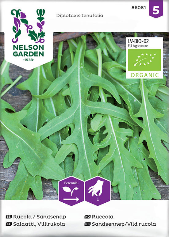 Sandsenap / Vild rucola, Organic Nelson Garden product image