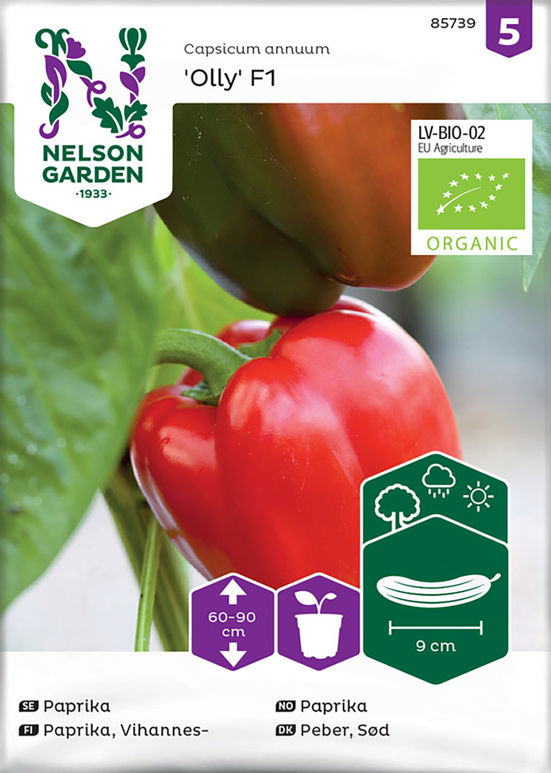 Paprika, Organic Nelson Garden product image