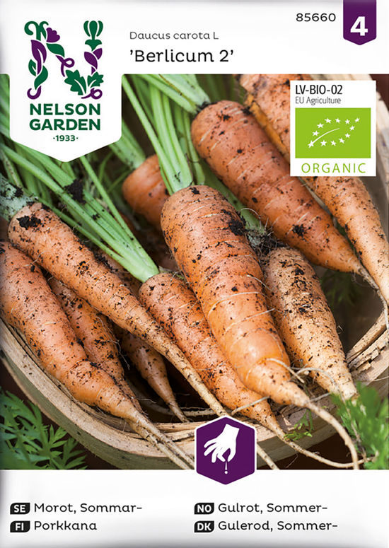 Morot, Sommar-, Organic Nelson Garden product image
