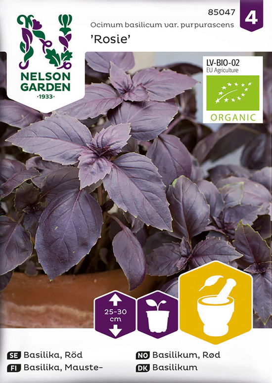 Basilika Rosie Organic Nelson Garden product image