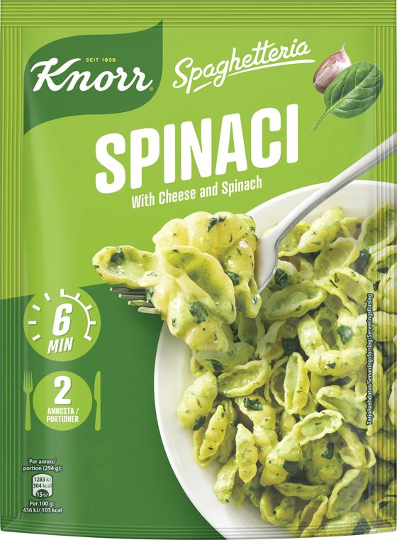 Pasta Spenat Spaghetteria product image