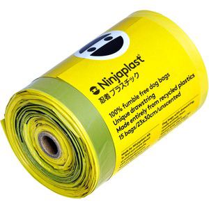 Hundbajspåsar med dragsnöre 15-p Ninjaplast product image