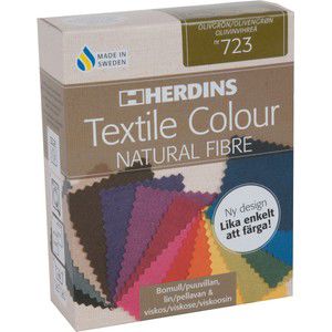 Textilfärg Natural fibre Olivgrön Herdins product image