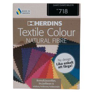Textilfärg Natural fibre Svart Herdins product image