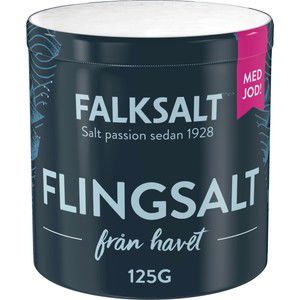 Flingsalt med Jod 125g Falksalt product image