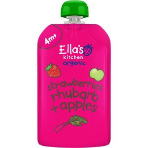 Jordgubb Rabarber Äpple Puré 120g Ellas Kitchen product image