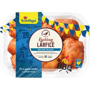Kycklinglårfilé New Orleans BBQ ca 850g Kronfågel product image