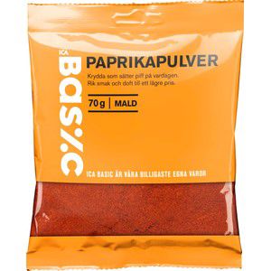 Paprikapulver 70g ICA Basic product image