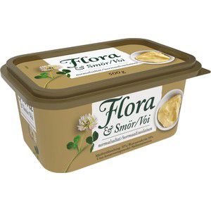 Margarin med Smör Normalsaltat 70% 500g Flora product image