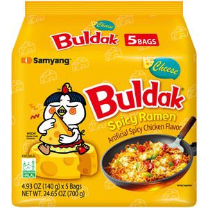 Snabbnudlar Buldak Cheese 700g Samyang product image