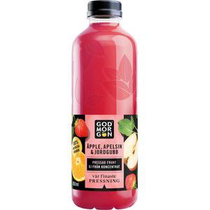 Fruktdryck Äpple Apelsin Jordgubb 850ml God Morgon® product image