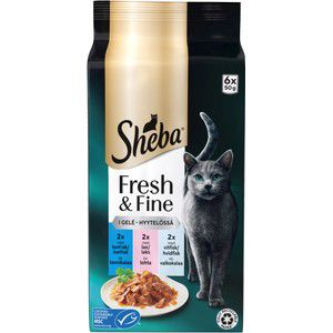 Kattmat Tonfisk/Lax/Vitfisk 300g Sheba product image