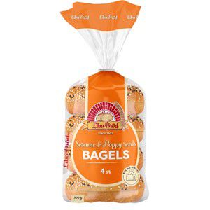 Bagels Sesam och Vallmofrön 300g Liba Bröd product image