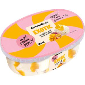 Glass Exotic Inget Tillsatt Socker 850ml Alvestaglass product image