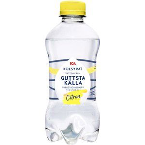 Kolsyrat Vatten Citron 33cl ICA product image