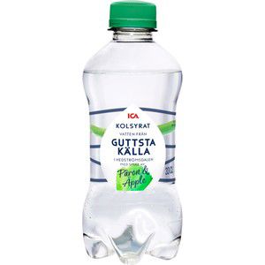Kolsyrat vatten Päron/Äpple 33cl ICA product image