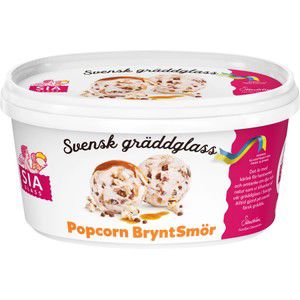 Glass Popcorn BryntSmör 500ml SIA Glass product image