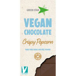 Choklad Vegan Ljus Popcorn 90g Green Star product image