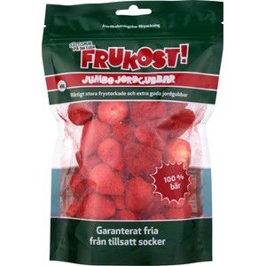 Jordgubbar Jumbo Frystorkade 45g Frukost product image