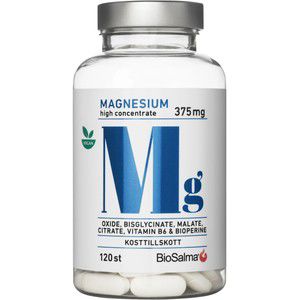 Kosttillskott Magn Magnesium 375mg 120-pack BioSalma product image
