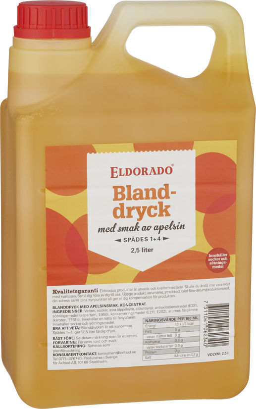 Apelsindryck 2,5L Eldorado product image