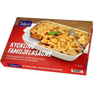 Fam.lasagne kyckling 1,4kg Familjen Dafgård product image